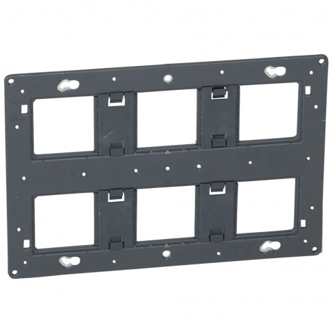 LEGRAND - UCHWYT MONTAŻOWY 2X6 LUB 2X8 LUB 2X2X2 MODUŁY POZIOMO MOSAIC - 080266
