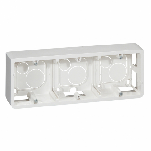 LEGRAND - PUSZKA POJEDYNCZA NATYNKOWA POZIOMA 6-8 MODUŁÓW 40MM BIAŁY MOSAIC - 080286