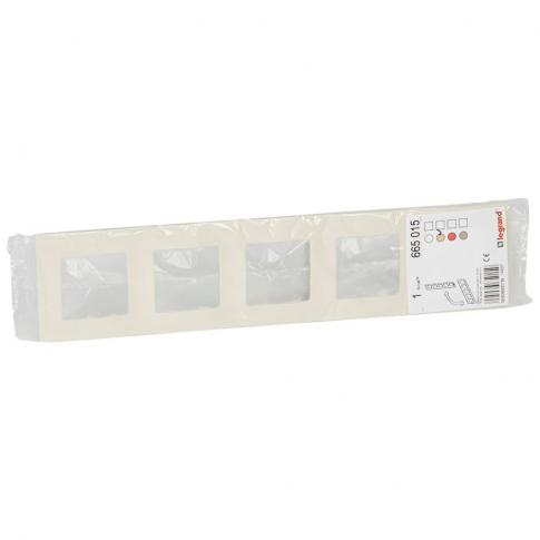 LEGRAND - RAMKA PIĘCIOKROTNA KREMOWY NILOE - 665015
