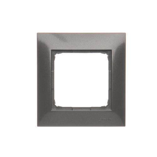KONTAKT SIMON - RAMKA POJEDYNCZA UNIWERSALNA IP20/IP44 ANTRACYT SIMON 54 - DR1/48