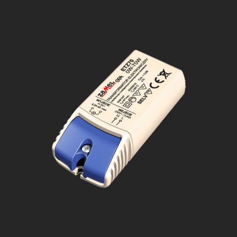 ZAMEL - TRANSFORMATOR ELEKTRONICZNY ETZ70 230/11,5V 0-70W - LDX10000043
