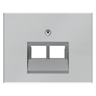 HAGER - ELEMENT CENTRALNY DO GNIAZDA PRZYŁĄCZENIOWEGO UAE PODWÓJNEGO STAL SZLACHETNA NIERDZEWNA K.5 - 14097004