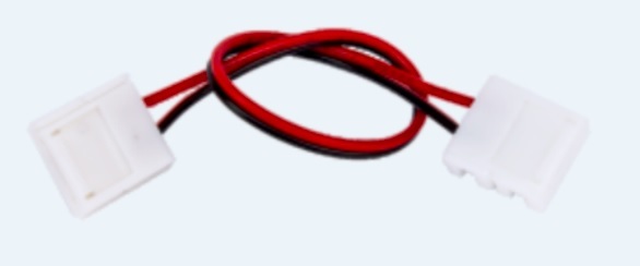 POLTRONIC - SZYBKOZŁĄCZKA DO TAŚM LED JEDNOKOLOROWYCH 8MM TAŚMA PRZEWÓD TAŚMA SDLC-08KS-2ZP - PG007868