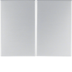 HAGER - KLAWISZE DO ŁĄCZNIKA DWUKLAWISZOWEGO ALUMINIUM K.5 - 14357003