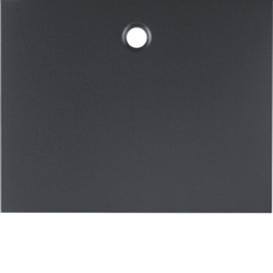HAGER - ELEMENT CENTRALNY DO ŁĄCZNIKA CIĘGŁOWEGO ANTRACYT MAT LAKIEROWANY K.1 - 11477006