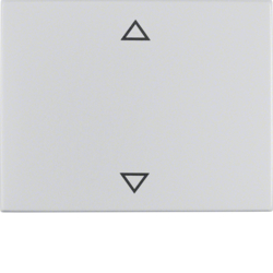 HAGER - KLAWISZ Z NADRUKIEM SYMBOLU "STRZAŁKI" ALUMINIUM K.5 - 14057103