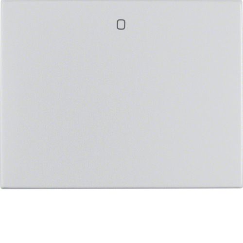 HAGER - KLAWISZ Z NADRUKIEM "0" ALUMINIUM K.5 - 14257103