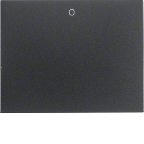 HAGER - KLAWISZ Z NADRUKIEM "0" ANTRACYT MAT LAKIEROWANY K.1 - 14257106