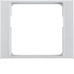 HAGER - PIERŚCIEŃ ADAPTACYJNY DO PŁYTKI CZOŁOWEJ 50 X 50 MM ALU K.5  - 11087103