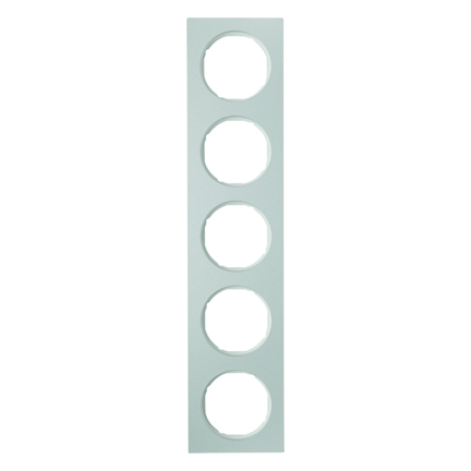 HAGER - RAMKA PIĘCIOKROTNA ALU/BIAŁY R.3 - 10152274
