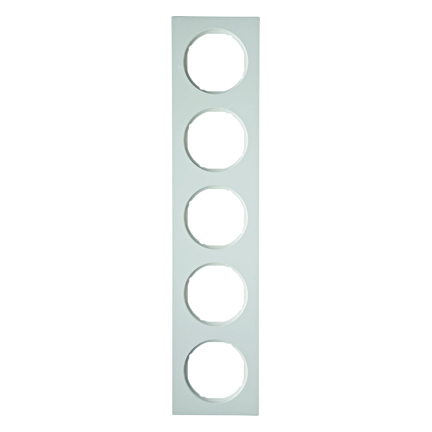 HAGER - RAMKA PIĘCIOKROTNA BIAŁY POŁYSK R.3 - 10152289