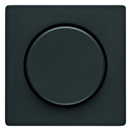HAGER - ELEMENT CENTRALNY DO ŚCIEMNIACZA OBROTOWEGO Z POKRĘTŁEM ANTRACYT Q.1/Q.3 - 11376086