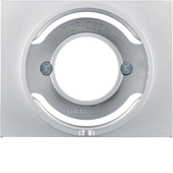 HAGER - ELEMENT CENTRALNY DO SYGNALIZATORA ŚWIETLNEGO E14 ALU K.5 - 11677003