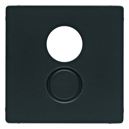 HAGER - ELEMENT CENTRALNY DO GNIAZDA GŁOŚNIKOWEGO ANTRACYT AKSAMIT Q.1/Q.3 - 11966086