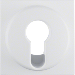 HAGER - ELEMENT CENTRALNY DO ŁĄCZNIKA NA KLUCZ BIAŁY AKSAMIT Q.1 - 15076089