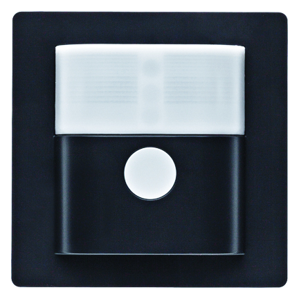 HAGER - NASADKA CZUJNIKA RUCHU KOMFORT 2.2 M QUICKLINK ANTRACYT Q.1/Q.3 KNX RF  - 85346126