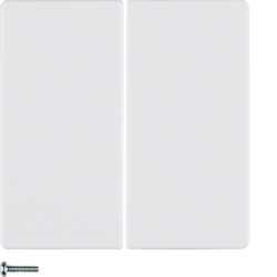 HAGER - PRZYCISK POCZWÓRNY DO ŚCIEMNIACZA PRZYCISKOWEGO QUICKLINK BIAŁY Q.1/Q.3 KNX RF  - 85648129