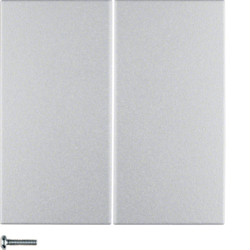 HAGER - PRZYCISK POCZWÓRNY DO ŚCIEMNIACZA PRZYCISKOWEGO QUICKLINK ALU MAT B.7 KNX RF  - 85648183