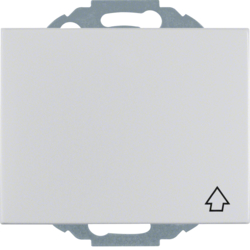 HAGER - GNIAZDO SCHUKO Z POKRYWĄ ALU K.5  - 47477103