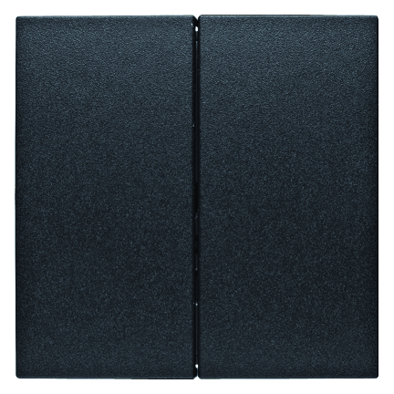 HAGER - PRZYCISK PODWÓJNY QUICKLINK ANTRACYT MAT S.1/B.3/B.7 KNX RF  - 85146185