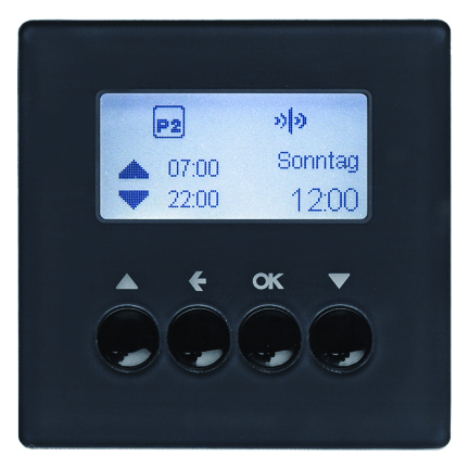 HAGER - ŻALUZJOWY ŁĄCZNIK CZASOWY QUICKLINK ANTRACYT Q.1/Q.3 KNX RF  - 85745126