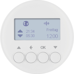 HAGER - ŻALUZJOWY ŁĄCZNIK CZASOWY QUICKLINK BIAŁY POŁYSK R.1/R.3 KNX RF  - 85745139