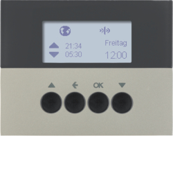 HAGER - ŻALUZJOWY ŁĄCZNIK CZASOWY QUICKLINK STAL LAKIEROWANY K.5 KNX RF  - 85745173