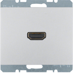HAGER - GNIAZDO HDMI ALU K.5  - 3315427003