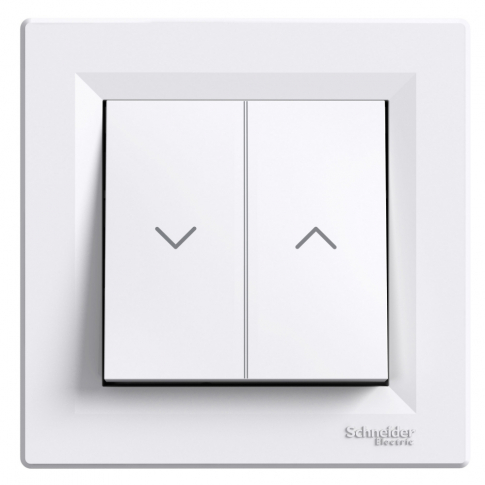 SCHNEIDER ELECTRIC - PRZYCISK ŻALUZJOWY BIAŁY ASFORA - EPH1300121