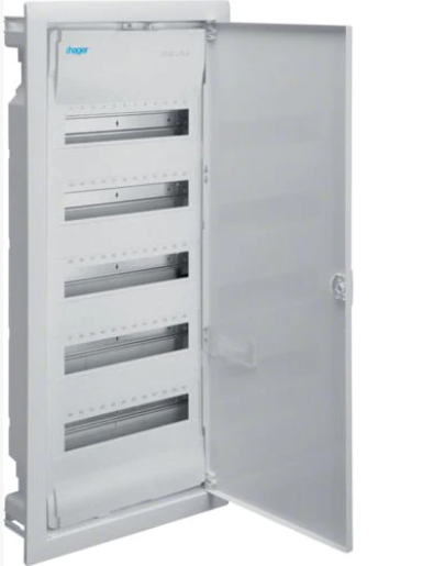 HAGER - ROZDZIELNIA METALOWA 5X12 MODUŁY PODTYNKOWA IP30 - VU60NC