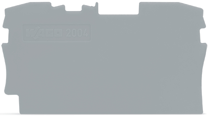 WAGO - ŚCIANKA KOŃCOWA SZARA TOPJOBS  - 2004-1291