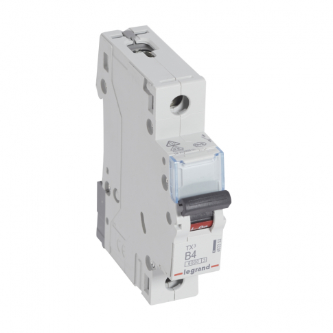 LEGRAND - WYŁĄCZNIK NADPRĄDOWY B 4A 1 BIEGUN S301 - 403352