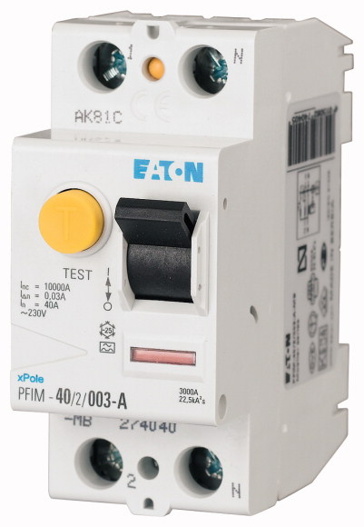 EATON - WYŁĄCZNIK RÓŻNICOWY 2-POLOWY PFIM-25/2/003-A-MW  - 235424