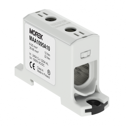 MOREK - OTL95 szary 1xAl/Cu 6-95mm2 1000V AC/1500V DC Zacisk uniwersalny - MAA1095A10