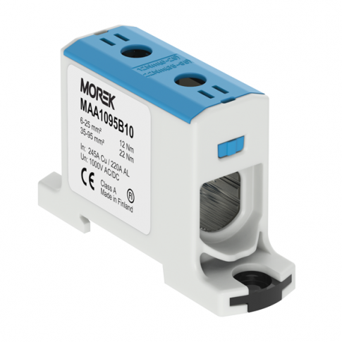 MOREK - OTL95 niebieski 1xAl/Cu 6-95mm2 1000V AC/1500V DC Zacisk uniwersalny - MAA1095B10