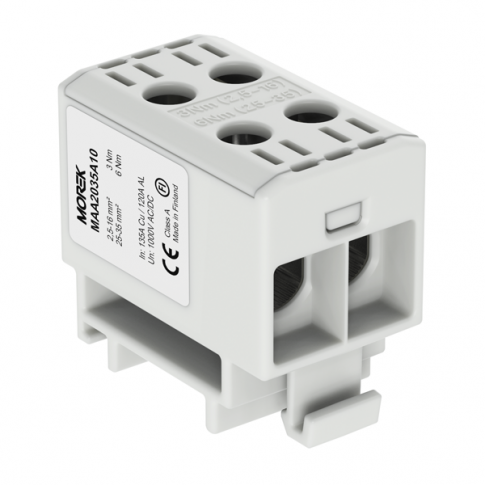 MOREK - OTL35-2 szary 2xAl/Cu 2,5-35mm2 1000V AC/1500V DC Zacisk uniwersalny - MAA2035A10
