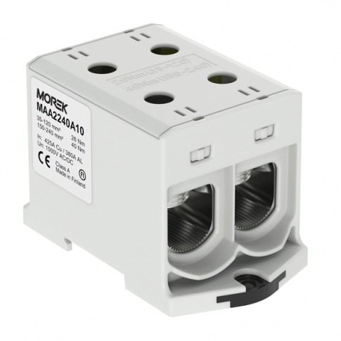 MOREK - OTL240-2  szary 2xAl/Cu 35-240mm2 1000V AC/1500V DC Zacisk uniwersalny - MAA2240A10
