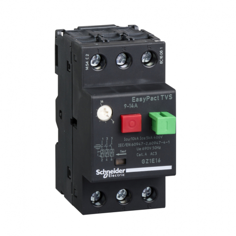 SCHNEIDER ELECTRIC - WYŁĄCZNIK SILNIKOWY MAGNETYCZNO-TERMICZNY 9..14A - GZ1E16