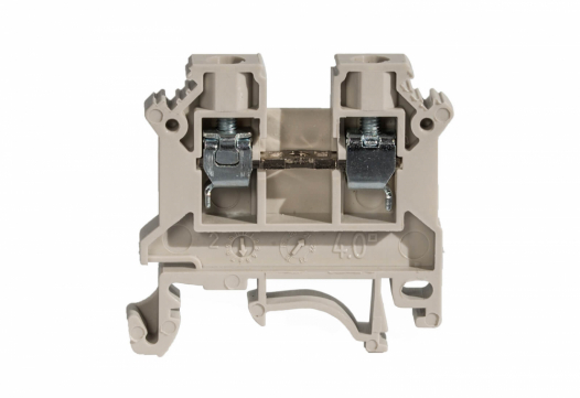 SIMET - ZŁĄCZKA SZYNOWA GWINTOWA 4MM2 TS 32 35 1 TOR ZSG1-4,0NC ZSG1-4,0NS SZARY ZUG - 11321312