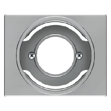 HAGER - ELEMENT CENTRALNY DO SYGNALIZATORA ŚWIETLNEGO E14 STAL SZLACHETNA LAKIEROWANA K.5 - 11677004