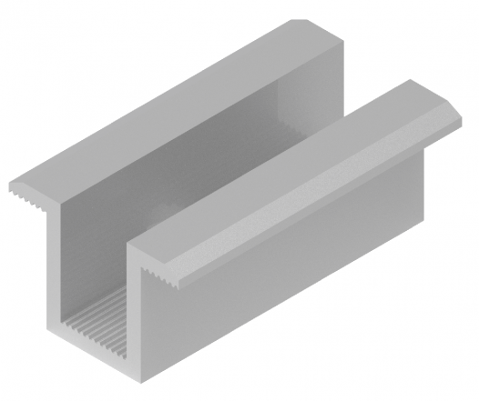 BAKS - Pośredni uchwyt panelu PUF 3,00 mm - 897300