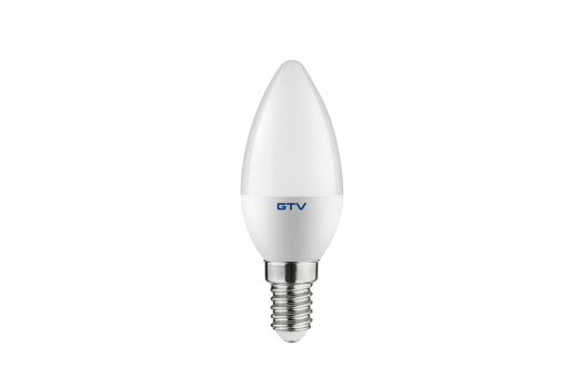 GTV - ŹRÓDŁO ŚWIATŁA LED E14 C30 3W 200LM 3000K ŚWIECZKA ODPOWIEDNIK 20W - LD-SMGC30B-30