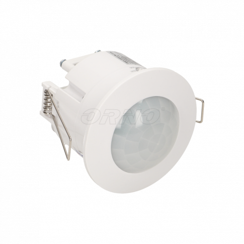 ORNO - CZUJNIK RUCHU PIR SUFITOWY P/T 360° 1200W IP20 BIAŁY - OR-CR-207