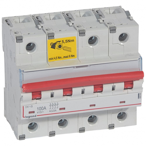 LEGRAND - ROZŁĄCZNIK IZOLACYJNY 100A 4 BIEGUNY FRX 404 - 406546