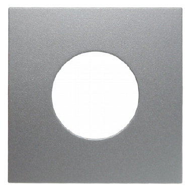 HAGER - ELEMENT CENTRALNY DO ŁĄCZNIKA I SYGNALIZATORA ŚWIETLNEGO E10 ALU B.KWADRAT/B.7  - 11241404