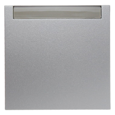 HAGER - KLAWISZ Z POLEM OPISOWYM ALUMINIUM B.1/B.7 - 16261404