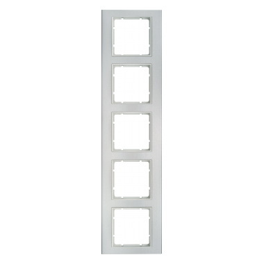 HAGER - RAMKA PIĘCIOKROTNA ALUMINIOWA BIAŁY B.3 - 10153904