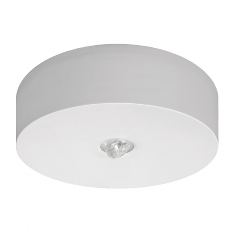 AWEX Sp. z o.o. - OPRAWA AWARYJNA LED 6W 1H JEDNOZADANIOWA AUTOTEST IP65 BIAŁA AXN - AXNO/6W/B/1/SE/AT/WH