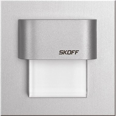 SKOFF - OPRAWKA ŚCIENNA SCHODOWA LED IP20 0.4W 10V DC 6500K TANGO MINI LED LIGHT - ML-TMI-G-W-1-PL-00-01