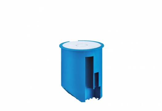 SIMET - PUSZKA PODTYNK FI 32X44 KINEKTOWA Z POKRYWĄ NIEBIESKI Z32 - 34010203